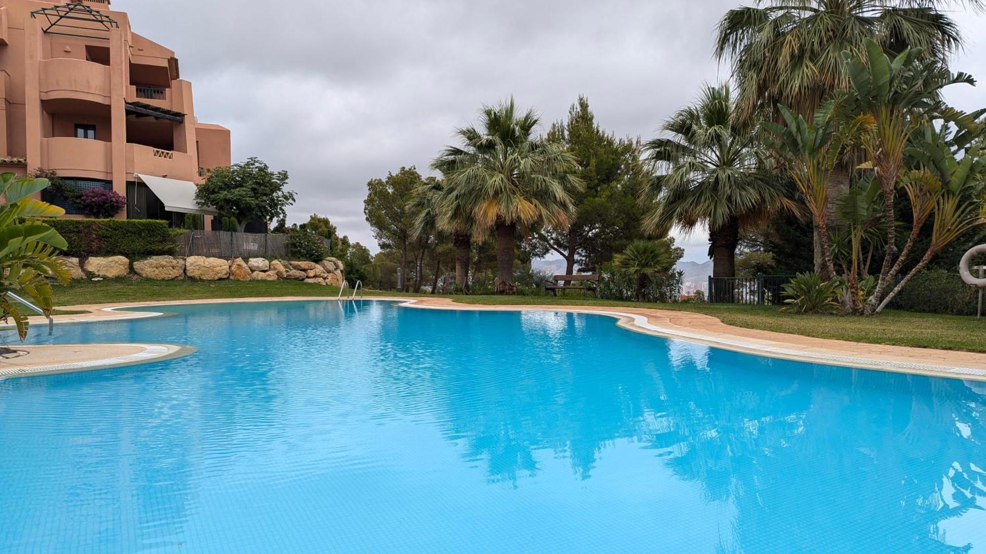 Los Altos Sea View Apartment Финестрат Экстерьер фото